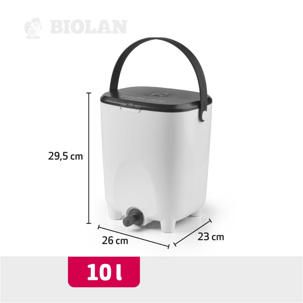 Conteneur 120L compost Bokashi & micro organismes, vente au meilleur prix