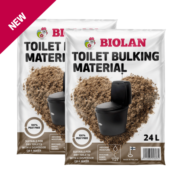 Toilet Bulking Material Peatfree 2 pcs