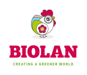 Biolan Logo. Creating a greener world